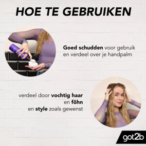 6x Got2b Volumania 24H Volumizing Mousse - 26.89 euro