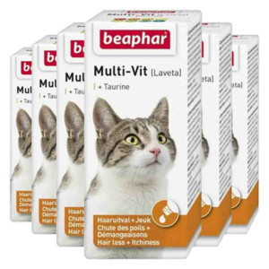 6x Beaphar Multi-Vit Laveta Kat