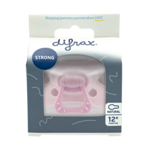 2x Difrax Fopspeen Natural 12+ mnd Rose - 7.98 euro