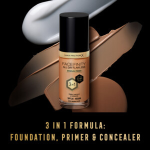 2x Max Factor Facefinity All Day Flawless Foundation W70 Warm Sand - 22.77 euro