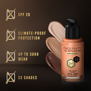 Max Factor Facefinity All Day Flawless Foundation C82 Deep Bronze - 19.99 euro