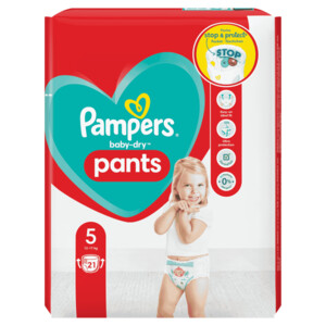 Pampers Baby-Dry Pants Maat 5, 160 Luierbroekjes, 11kg-17kg