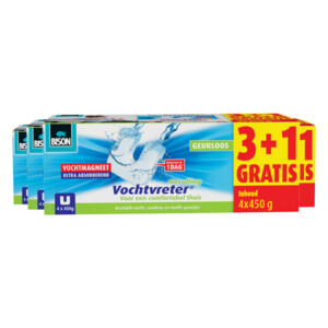 Bison Vochtvreter Vochtmagneet Neutraal Navulling - 12.55 euro