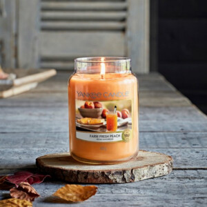 Yankee Candle Geurkaars Large Jar Farm Fresh Peach - 20.79 euro
