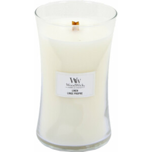 WoodWick Geurkaars Large Linen - 30.39 euro