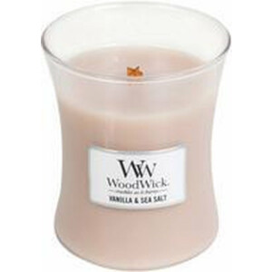 4x WoodWick Geurkaars Mini Vanilla & Sea Salt - 53.81 euro