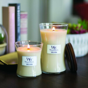 WoodWick Geurkaars Medium Vanilla Bean - 24.09 euro
