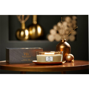 WoodWick Geurkaars Ellipse Fireside Deluxe Geschenkset - 31.39 euro