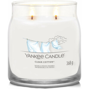 Yankee Candle Geurkaars Medium Jar Clean Cotton - 21.59 euro