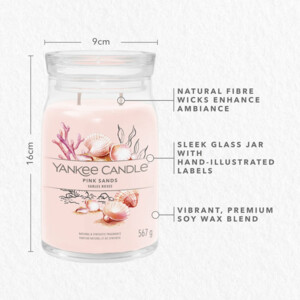 Yankee Candle Geurkaars Large Jar  Pink Sands - 26.15 euro