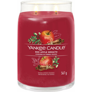 Yankee Candle Geurkaars Large Jar  Red Apple Wreath - 24.99 euro