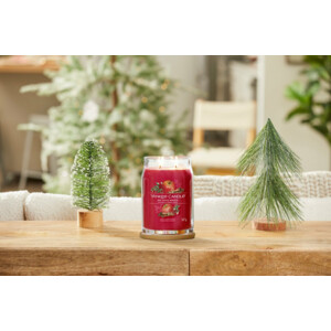 Yankee Candle Geurkaars Large Jar  Red Apple Wreath - 24.99 euro