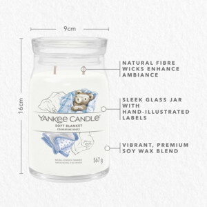 Yankee Candle Geurkaars Large Jar  Soft Blanket - 34.89 euro