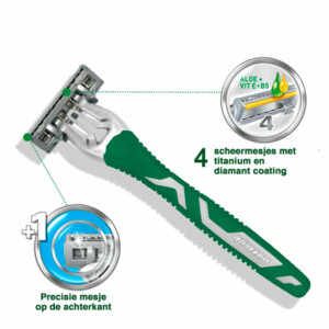 Wilkinson Wegwerpscheermesjes Quattro Essential 4 - 8.49 euro