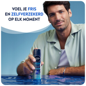 6x NIVEA Men Deodorant Spray Fresh Active - 32.77 euro