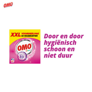 OMO Waspoeder Kleur 65 Wasbeurten - 18.09 euro