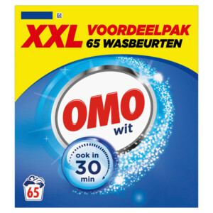 OMO Waspoeder Wit 65 Wasbeurten - 33.29 euro