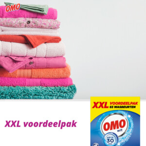 OMO Waspoeder Wit 65 Wasbeurten - 33.29 euro