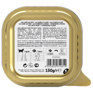 22x Stuzzy Hondenvoer Paté Lam & Rijst 150 gr