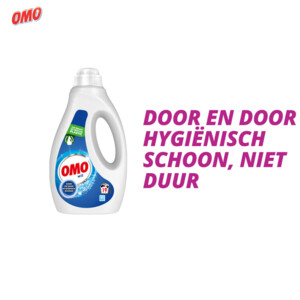 OMO Vloeibaar Wasmiddel Wit 19 Wasbeurten - 7.85 euro