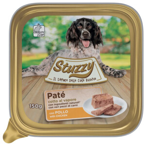 22x Stuzzy Hondenvoer Paté Kip 150 gr