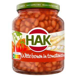 Hak Witte Bonen In Tomaten Saus - 17.35 euro
