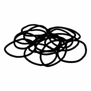 Zenner Elastieken Metal Free Zwart - 2.65 euro