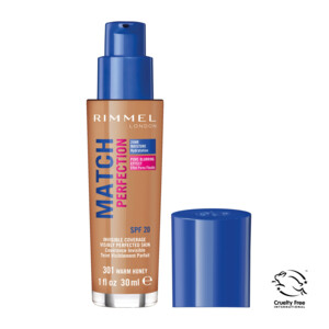 Rimmel Match Perfection Foundation Warm Honey 301 - 12.95 euro