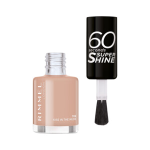 Rimmel Nagellak 60 Seconds SuperShine 708 Kiss in the Nude - 5.09 euro