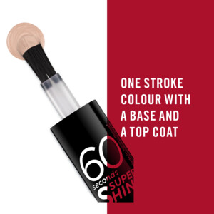 Rimmel Nagellak 60 Seconds SuperShine 708 Kiss in the Nude - 5.09 euro