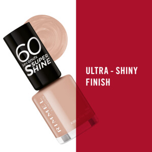 Rimmel Nagellak 60 Seconds SuperShine 708 Kiss in the Nude - 5.09 euro