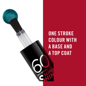 Rimmel Nagellak 60 Seconds SuperShine 721 Siren - 5.49 euro