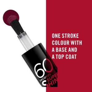 Rimmel Nagellak 60 Seconds SuperShine 712 Berry Pop - 5.09 euro