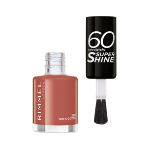 Rimmel Nagellak 60 Seconds SuperShine 707 Tan-A-Cotta - 5.09 euro