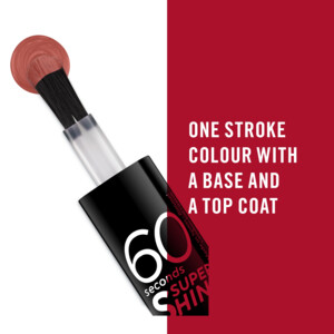 Rimmel Nagellak 60 Seconds SuperShine 707 Tan-A-Cotta - 5.09 euro