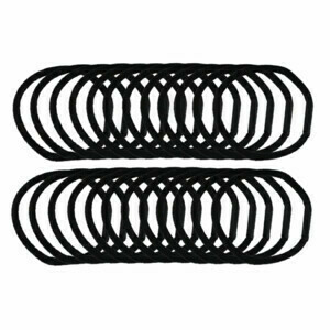 Zenner Elastieken Dun Zwart - 2.99 euro