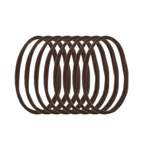 Zenner Haarelastiek Roll-up XXS Bruin - 2.55 euro