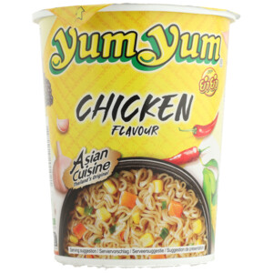9x Yum Yum Noodles Soep Cup Kip - 10.01 euro