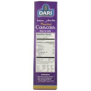 Dari Couscous Pearled - 2.55 euro