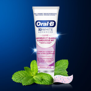 Oral-B Tandpasta 3DWhite Advanced Luxe Glamorous White - 5.49 euro