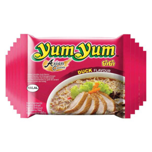 10x Yum Yum Noodles Soep Pak Peking Eend - 6.19 euro