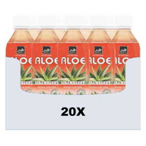 20x Tropical Aloe Vera Drink Aardbei - 25.44 euro