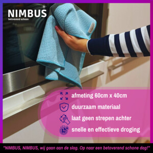 3x NIMBUS Magic Droogdoek Medium - 28.53 euro