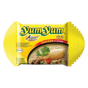 20x Yum Yum Noodles Soep Pak Kip - 8.24 euro