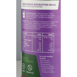 10x Slimpie Siroop Bosvruchten - 31.05 euro