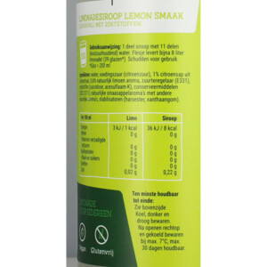 12x Slimpie Siroop Lemon - 37.26 euro