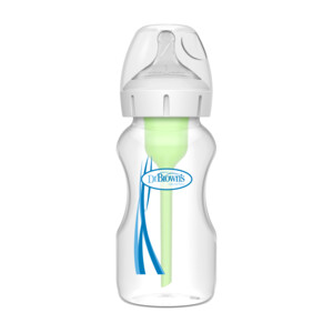 Dr. Browns Options+ Brede Halsfles Transparant - 15.75 euro