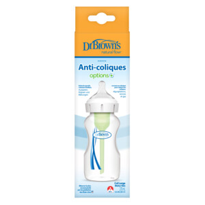 Dr. Browns Options+ Brede Halsfles Transparant - 15.75 euro