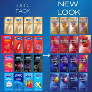 Durex - Pleasure Me Condooms 10 stuks, Orgasm Intense Condooms 10 stuks & Performa Condooms10 stuks - Pakket - 39.93 euro