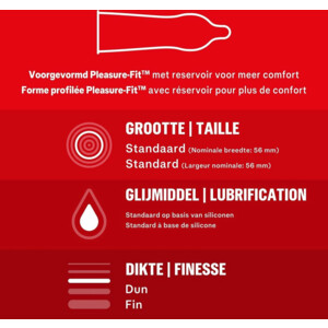 Durex - Thin Feel Condooms 20 stuks & Originals Classic Natural Condooms 20 stuks - Pakket - 37.21 euro